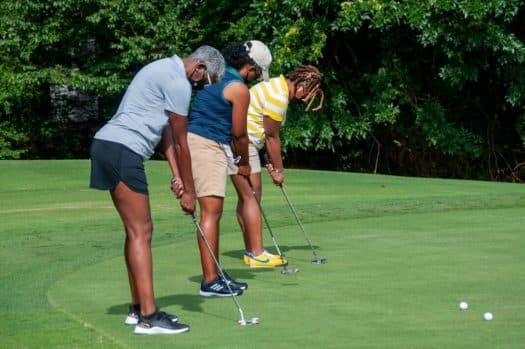 Black Golf Experience event
